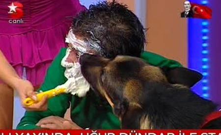 Köpekler yarışmacıların ayaklarını ve yüzlerini yaladı  - Resim 6