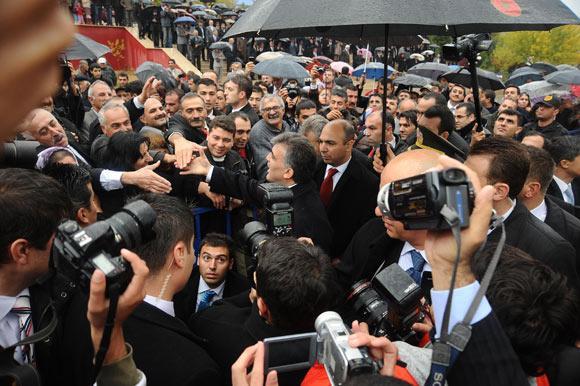 Cumhurbaşkanı Gül Tunceli'de 