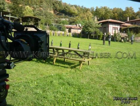 Vadi'nin kamera arkası görüntüleri