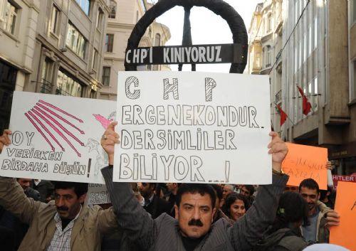 Gürsel Tekin protestocuların arasında kaldı - Resim 1