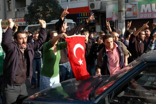 DTP konvoyunda arbede