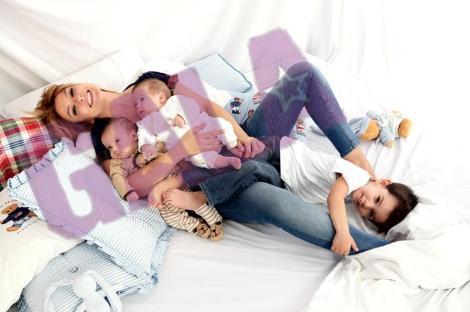 Gülben Ergen'in ikizleri