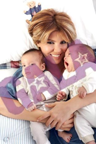 Gülben Ergen'in ikizleri