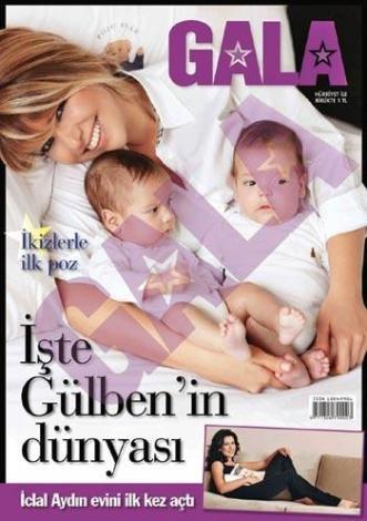 Gülben Ergen'in ikizleri