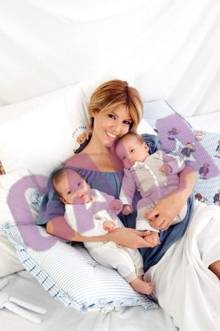 Gülben Ergen'in ikizleri