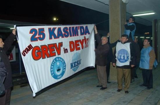 Uyarı grevi başladı - Resim 7