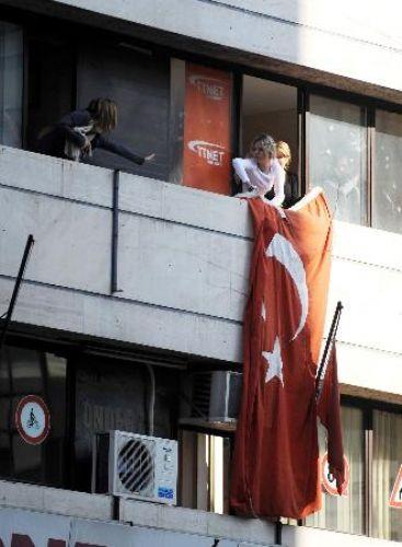İzmir´de ikinci DTP eylemi - Resim 4