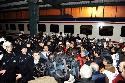 TCDD çalışanları yine eylemde - Resim 1