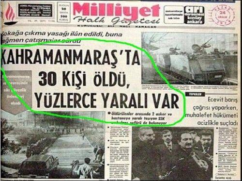 Maraş katliamının yıl dönümü