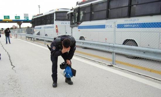 TEM Otoyolu'nu trafiğe kapattılar - Resim 15