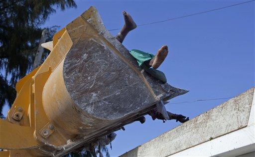 Haiti'de açık hava mezarlığı
