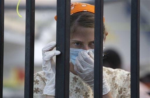 Haiti'de açık hava mezarlığı