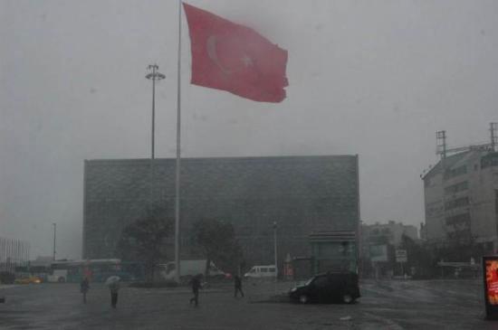 Karla kaplı bir İstanbul - Resim 10
