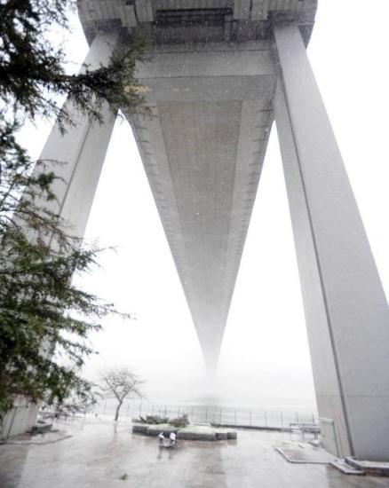 Karla kaplı bir İstanbul - Resim 12