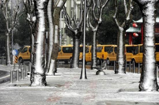 Karla kaplı bir İstanbul - Resim 21