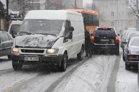 Karla kaplı bir İstanbul - Resim 19