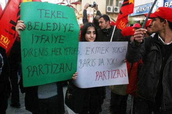Tekel işçilerine destek yağıyor - Resim 51