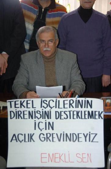 Tekel işçilerine destek yağıyor - Resim 60