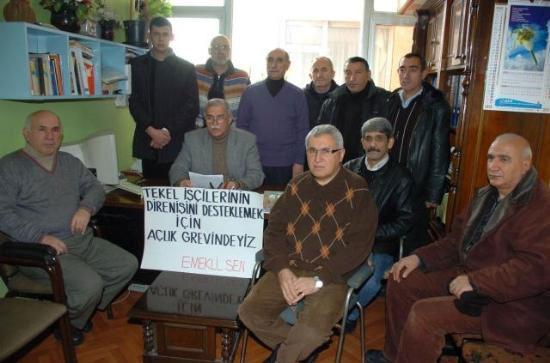 Tekel işçilerine destek yağıyor - Resim 59