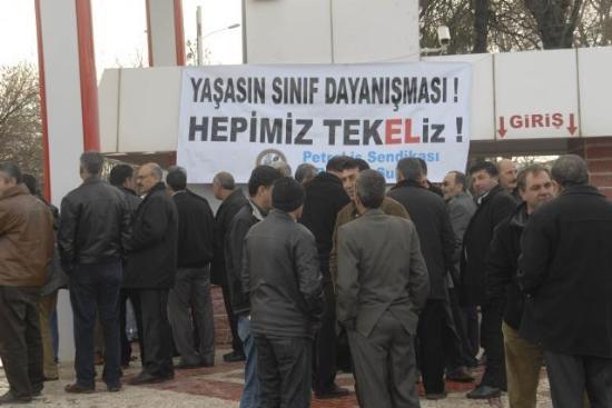 Tekel işçilerine destek yağıyor - Resim 54