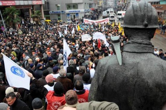 Tekel işçilerine destek yağıyor - Resim 44