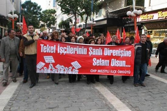Tekel işçilerine destek yağıyor - Resim 29