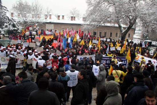 Tekel işçilerine destek yağıyor - Resim 43