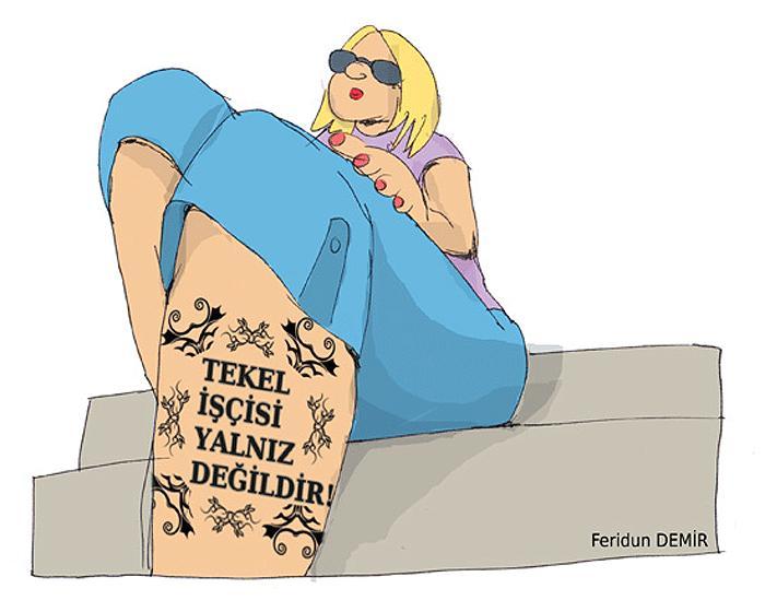 TEKEL işçilerine sanatsal destek - Resim 7