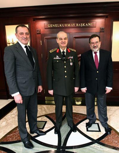 Fatih Altaylı Genelkurmay karargahında - Resim 3