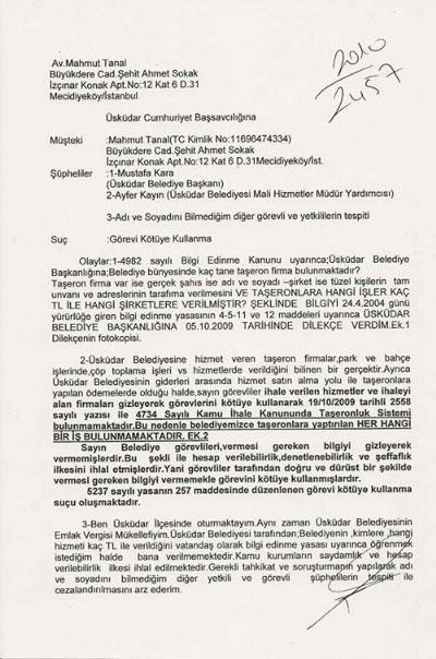 Üsküdar belediyesi yasa tanımıyor - Resim 1