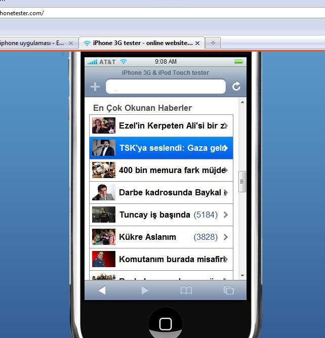 Ensonhaber iphone galerisi - Resim 1