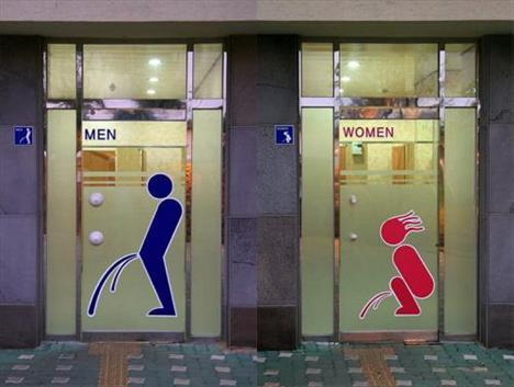 En ilginç WC amblemleri  - Resim 25