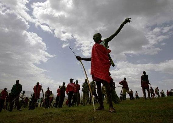 Kenya'da kabile savaşı - Resim 7