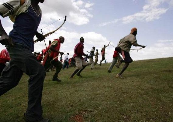 Kenya'da kabile savaşı - Resim 9