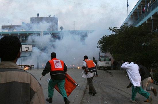 Gazze'de bir okul  - Resim 12