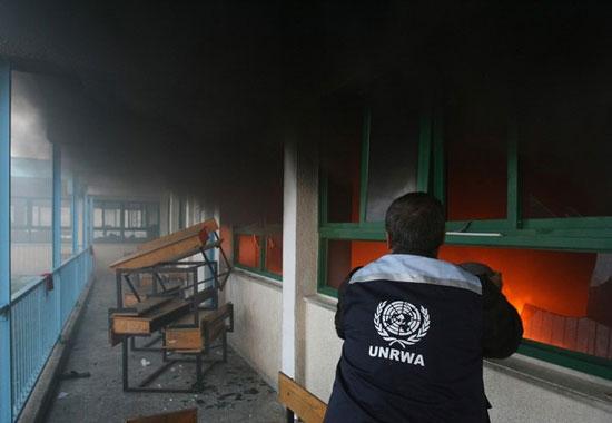 Gazze'de bir okul  - Resim 14