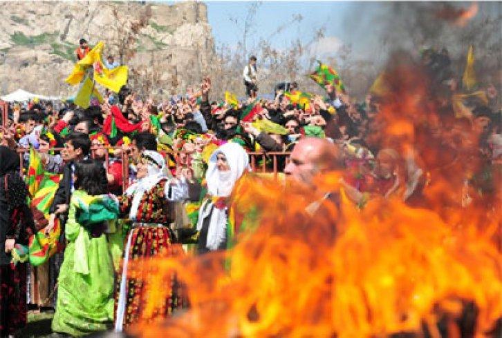 Nevruz ateşi her yerde