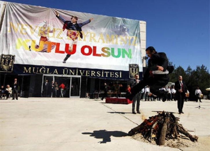 Nevruz ateşi her yerde