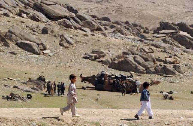 Afganistan'daki Türk helikopteri böyle düştü - Resim 1