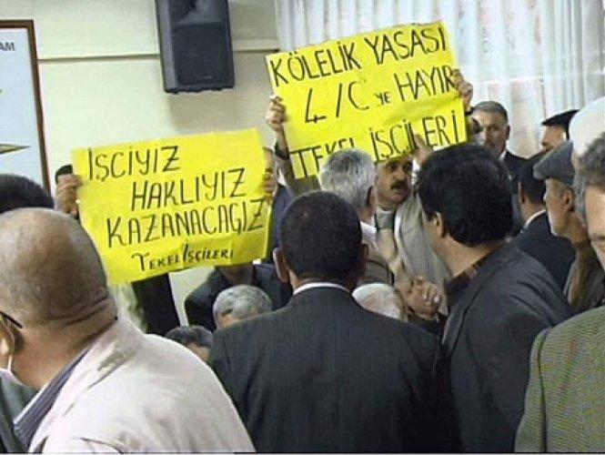 TEKEL işçilerine Ankara'nın girişinde engelleme  - Resim 8