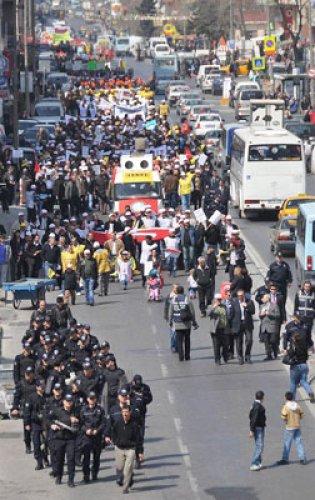 TEKEL işçilerine Ankara'nın girişinde engelleme  - Resim 7