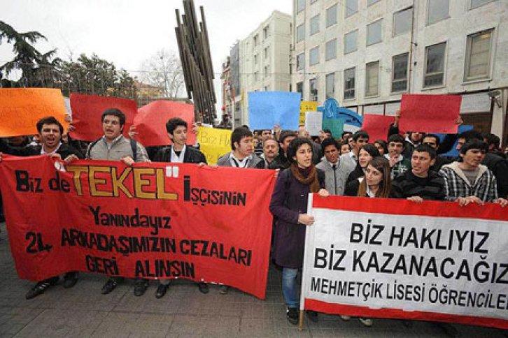 TEKEL işçilerine Ankara'nın girişinde engelleme  - Resim 1
