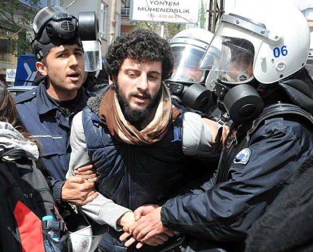 Ankara'da TEKEL meydan savaşı  - Resim 21