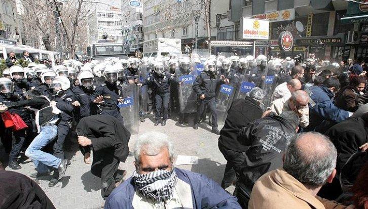 Ankara'da TEKEL meydan savaşı  - Resim 28