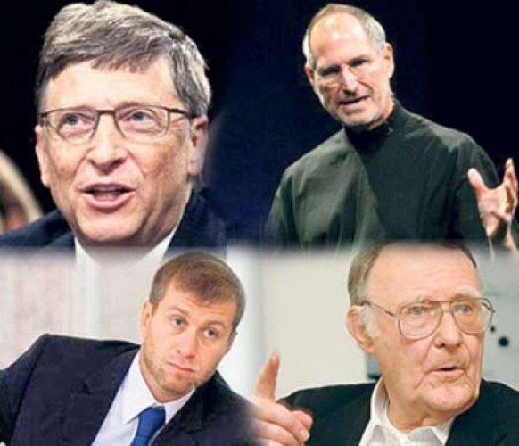 Fakir doğup milyarder oldular