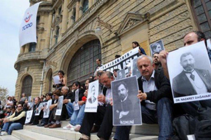 Haydarpaşa Ermeni Soykırım protestosu