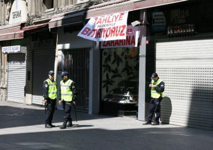 Beyoğlu esnafından ilginç 1 Mayıs önlemi - Resim 5