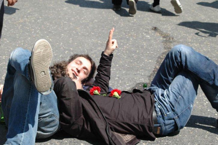 Coşkulu 1 Mayıs'tan enteresan kareler - Resim 23