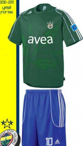 Fenerbahçe 2010-2011 formaları