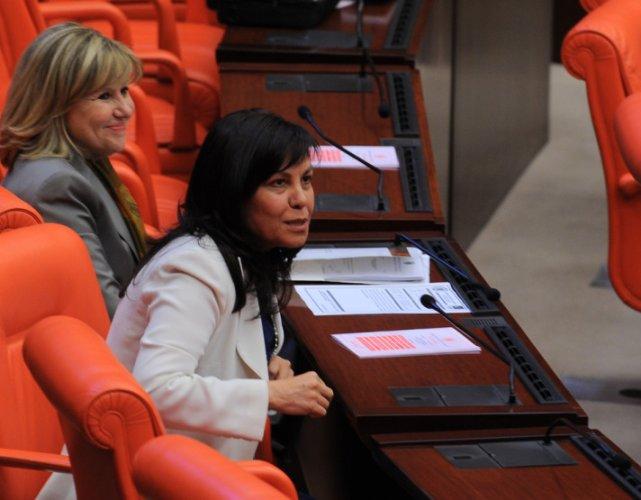 Nesrin Baytok kaset skandalı sonrası Meclis'te